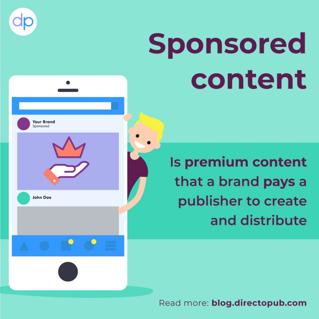 What Is Sponsored Content? A Guide For Beginners | Directopub